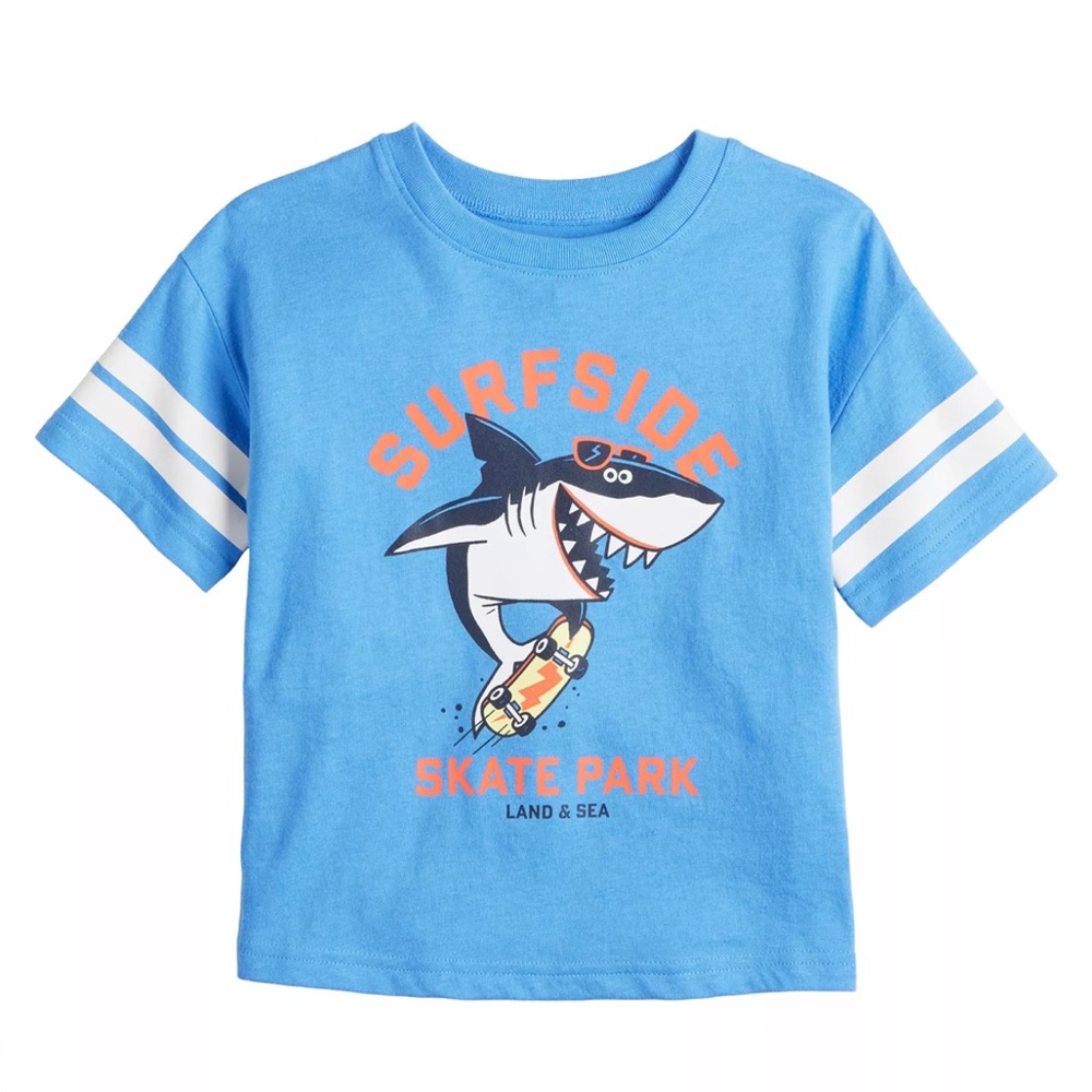 Brand New Bundle! 3 Pairs of Boys Shorts & 4 Short Sleeve T-Shirts, Size 2T, NWT - Picture 8 of 9